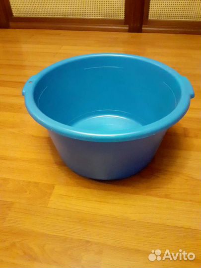 Тазики новые, толстый пластик, 25 литров ёмкость