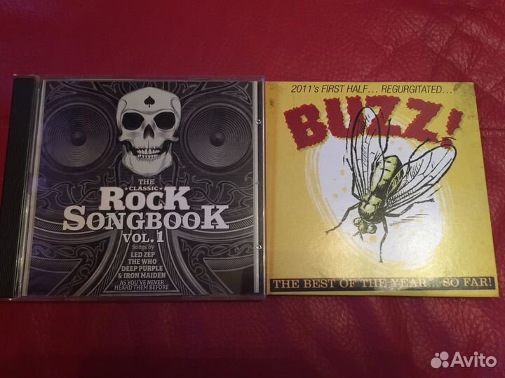 CD сборники рок-музыки из журналов Classic Rock