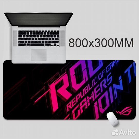 Игровой коврик для мыши большой 90*40 см