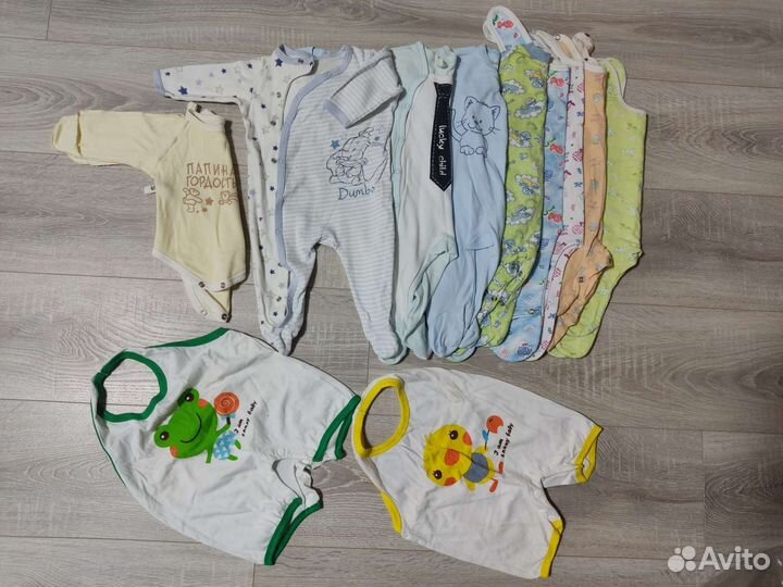 Пакет детской одежды от 0 -1+