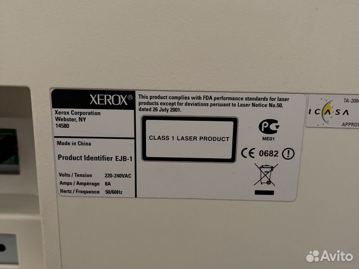 Принтер xerox webster NY 14580