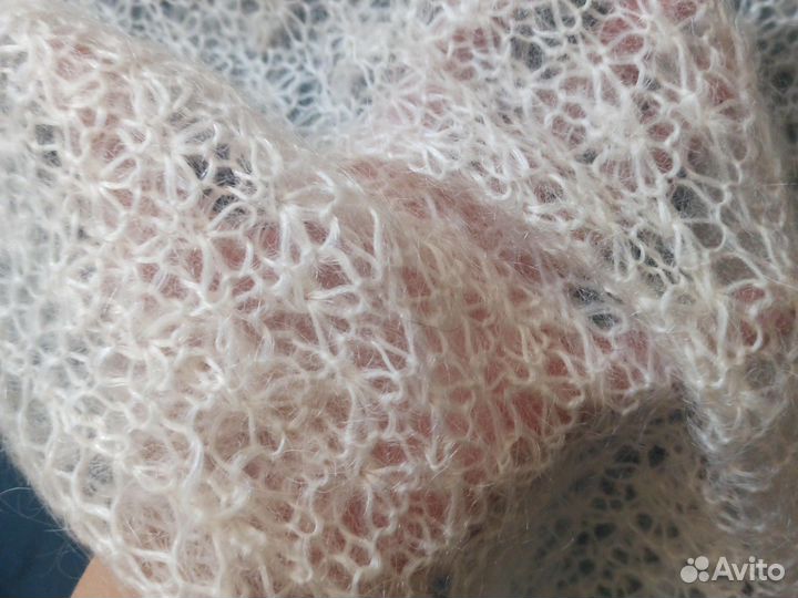 Платок из козьей шерсти №8