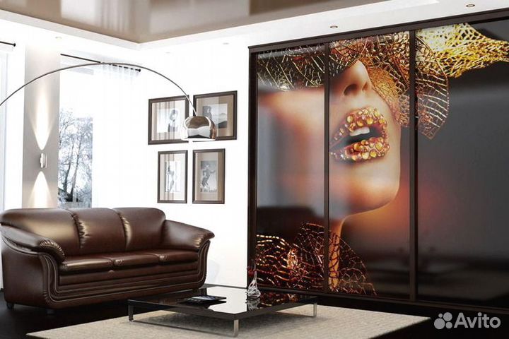 Закаленное стекло с фотопечатью для кухни