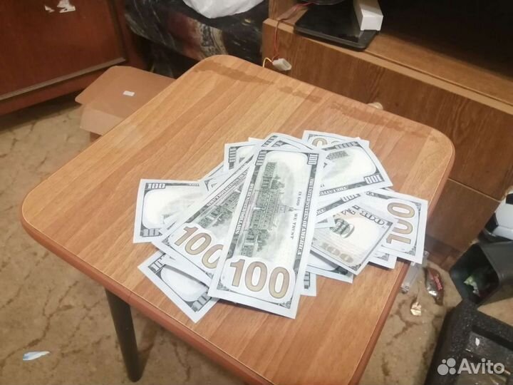 Купюра 100 долларов (фейк)