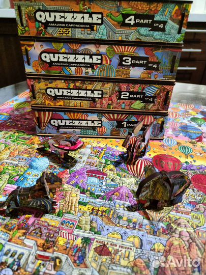 Деревянный пазл Каппадокия unidragon