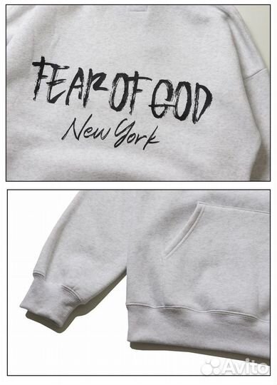 Толстовка Essentials Fear of God New York