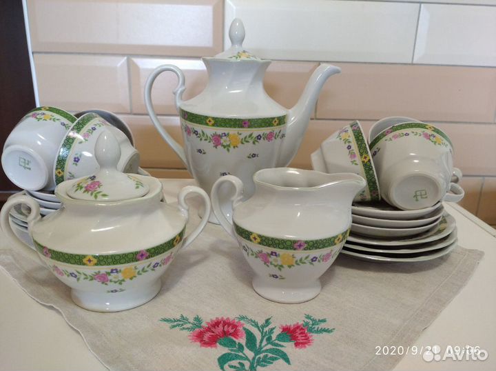 Кофейный сервиз Рига