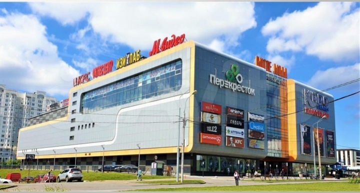 Торговая площадь на 1ом этаже ТЦ