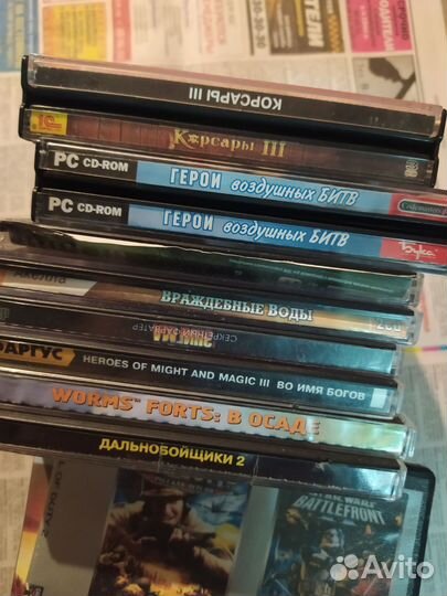 Компьютерные игры диски