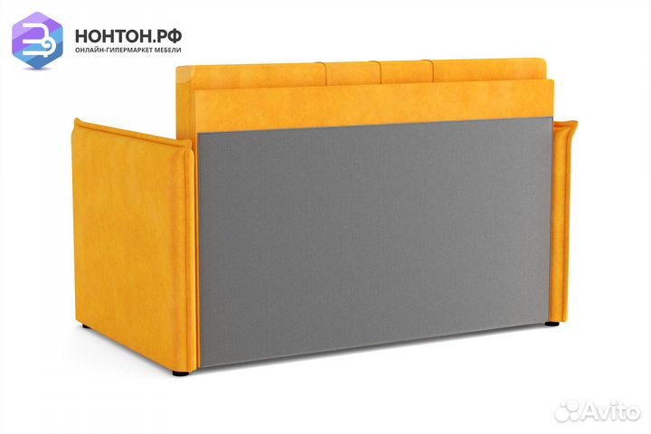 Диван выкатной Дэнди горчичный