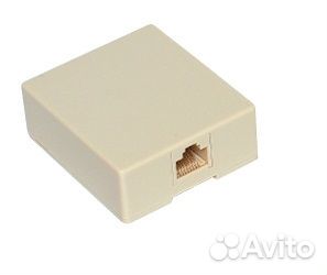 Розетка настенная 1xRJ-12 (телефонная)