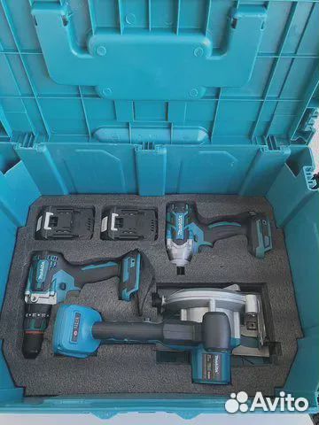 Набop aккумулятoрного инструмeнта Mакитa 6в1