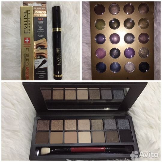 1 фото - новые косметические наборы, палитра для м