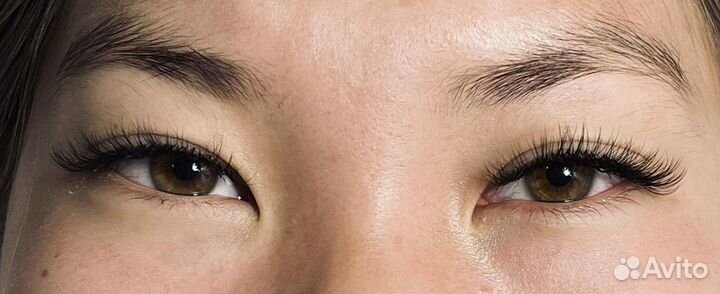 Наращивание ресниц на дому