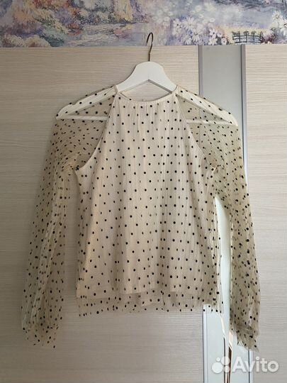 Блузка и юбка-шорты zara для девочки 152