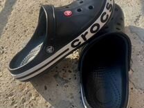 Crocs сабо черные