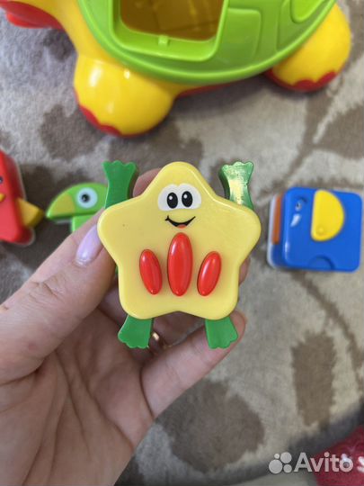 Игрушка Черепаха развивающая, музыкальная