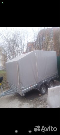 Каркас и тент для прицепа мзса 3,45/195/2