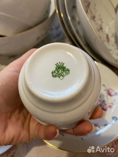 Столовый сервиз гдр jlmenau