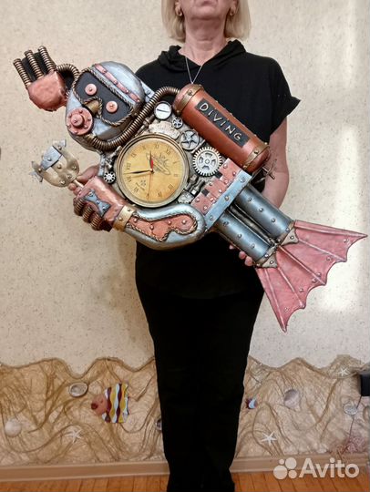 Дайвер в стиле стимпанк