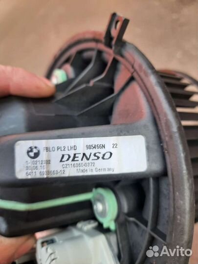 Мотор печки бмв 1 3 х5 х6 2008г