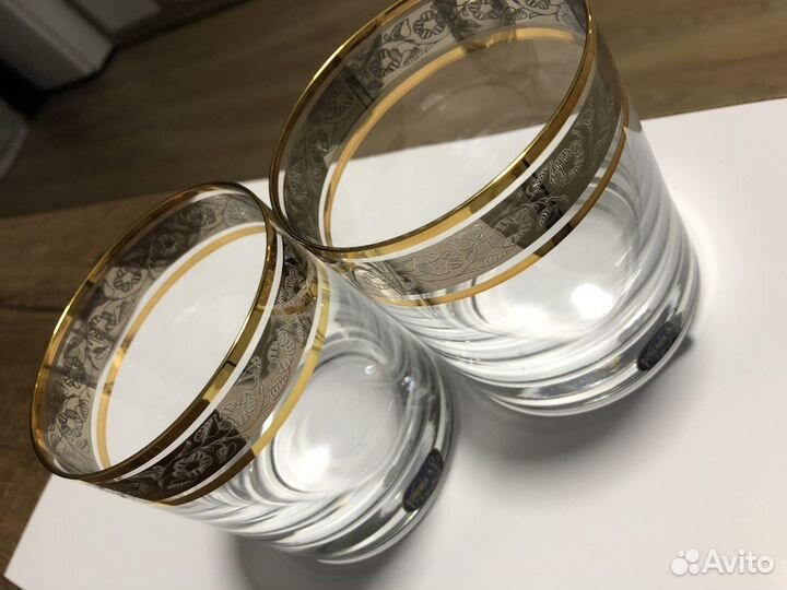 Бокалы для виски богемия