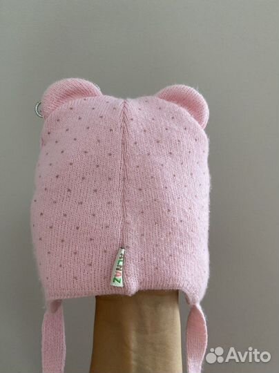 Одежда для новорожденных. Шапка на выписку