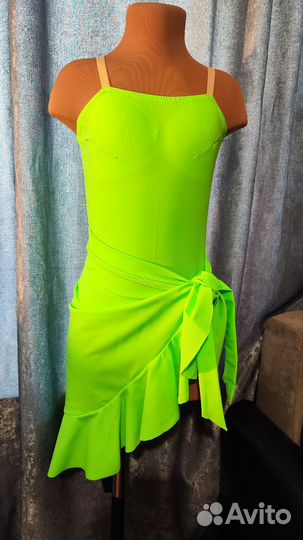 Боди и юбочка на завязках для тренировок