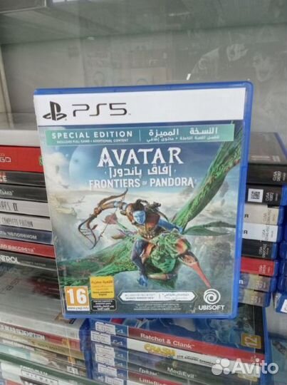Avatar frontiers of pandora диск ps5