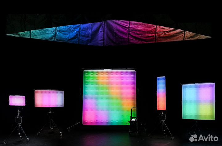 Надувная RGB панель Aputure infinimat 1x4