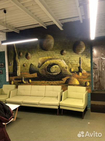 Граффити оформление на заказ, роспись стен и фасад