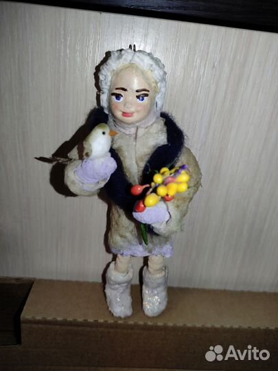 Ватные игрушки ручная работа