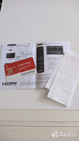 Спутниковая TV приставка МТС