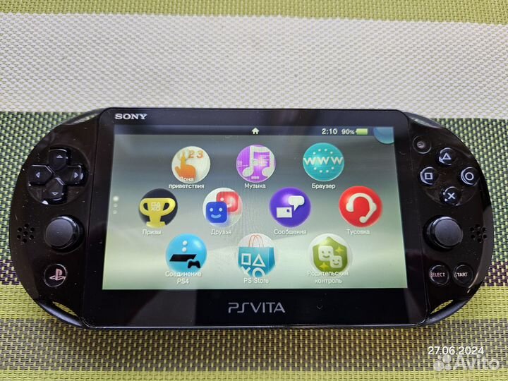 Sony playstation Vita slim прошитая