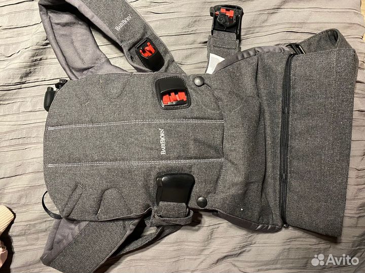 Рюкзак-кенгуру BabyBjorn One Cotton 2018