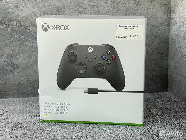 Геймпад Xbox Черный Carbon Black