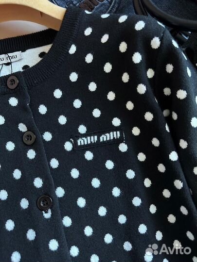 Шерстянной жакет miu miu