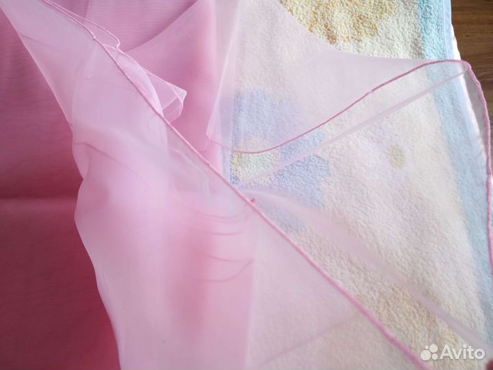 Новые занавес обшитые вуаль-органза3*3м