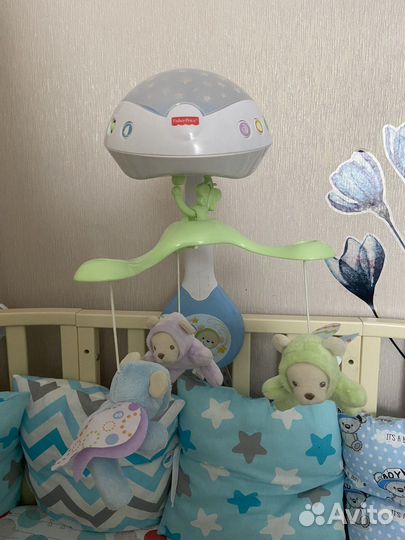 Мобиль на кроватку fisher price