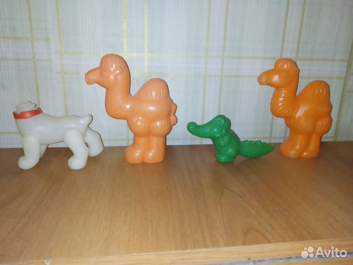 Игрушки пластмассовые СССР
