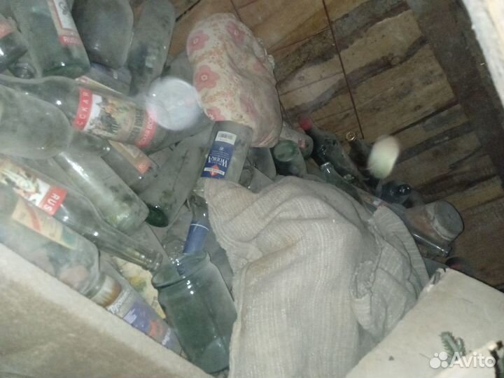 Стекляные бутылки