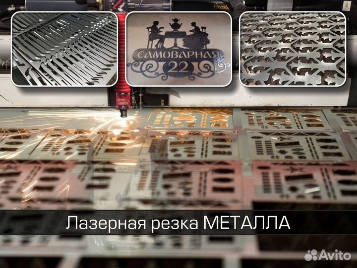 Лазерная резка и раскрой листовых материалов