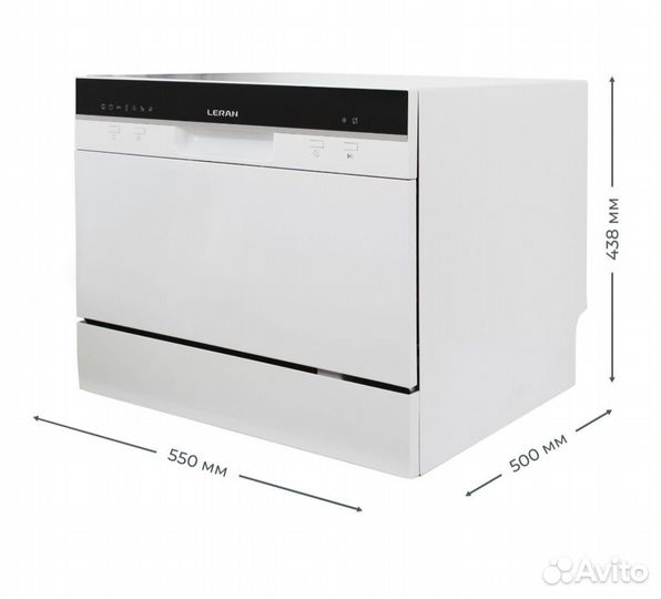 Настольная посудомоечная машина leran (CDW 55-067)