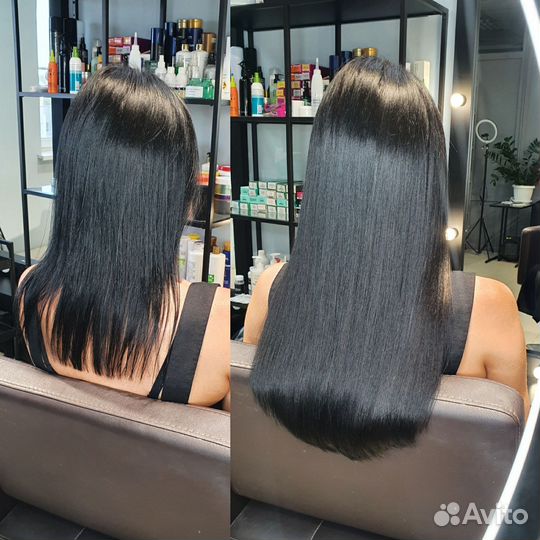 Наращивание волос. Горячее наращивание