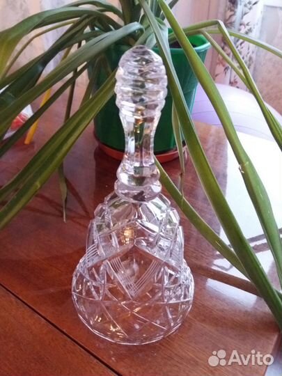 Хрусталь ваза для конфет, колокол