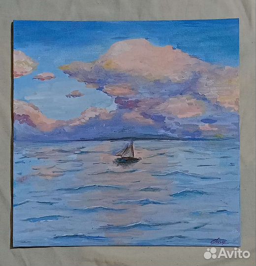 Картина. Парусник
