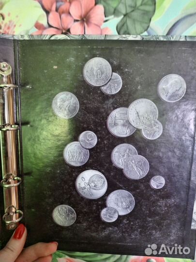 Альбом для монет на кольцах СССР
