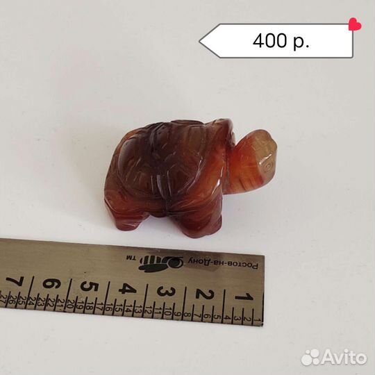 Черепашки в коллекцию натуральный камень