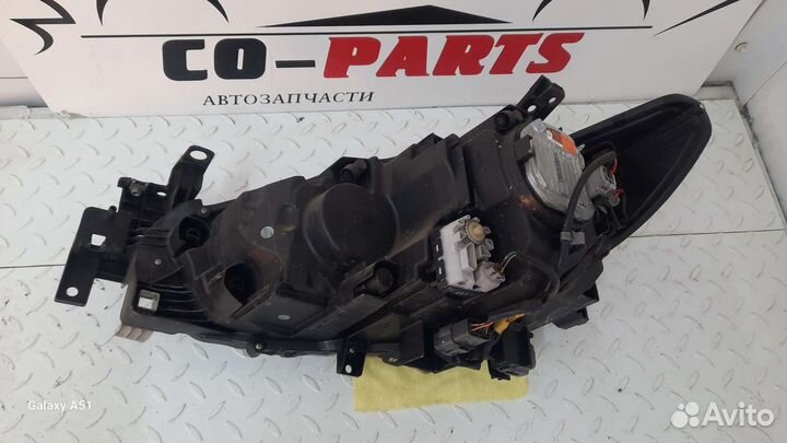 Фара правая mazda 6 gj