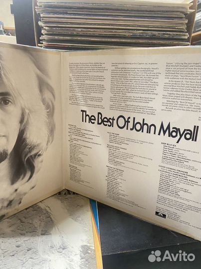 Виниловые пластинки - блюз